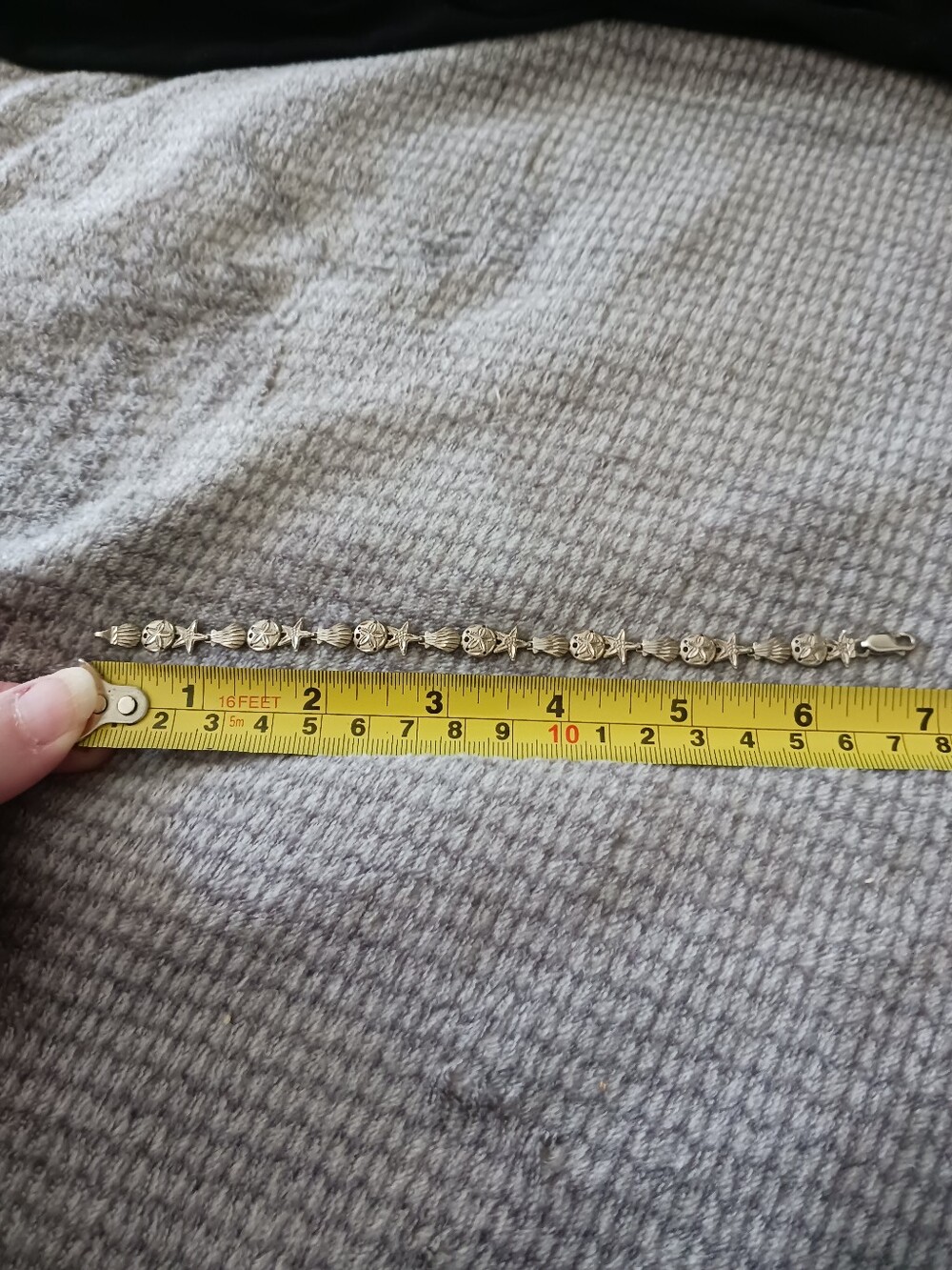 Sterling Silver .925 Summer Florida Beach Bracelet - Picture 4 of 4